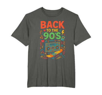 Back To 90S 90S Old School T-Shirt - Streetwear Style Men Women