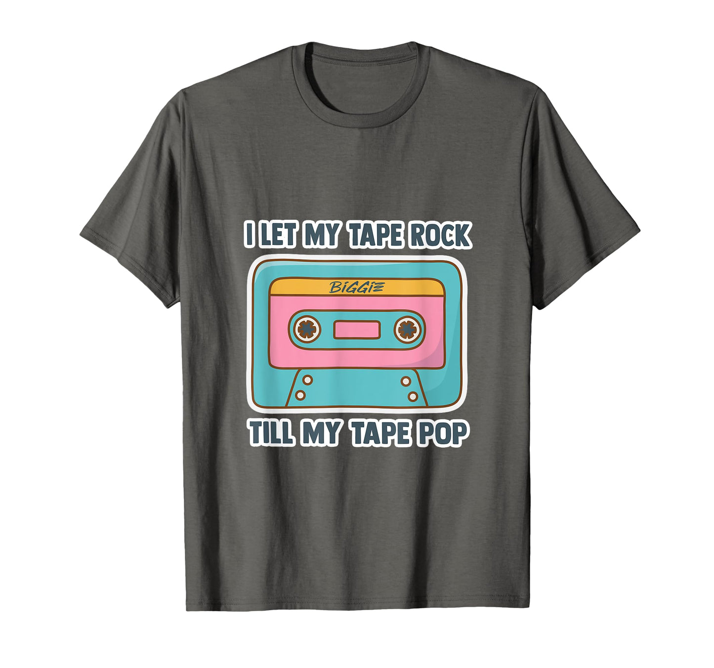 Old School Hip Hop 90S Rap I Let My T-Shirt - Fun Novelty Design Unisex