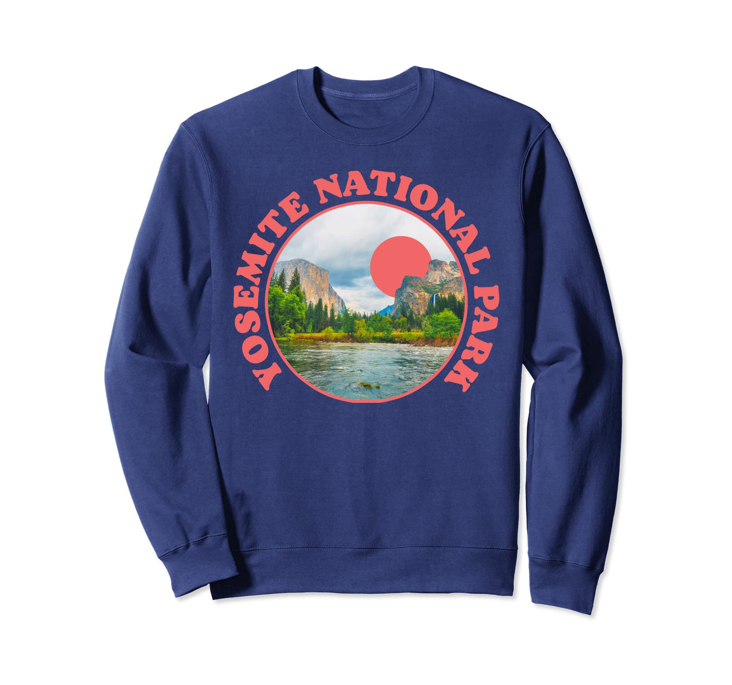 Yosemite Valley National Park Photo Sweatshirt - Streetwear Style Men Women