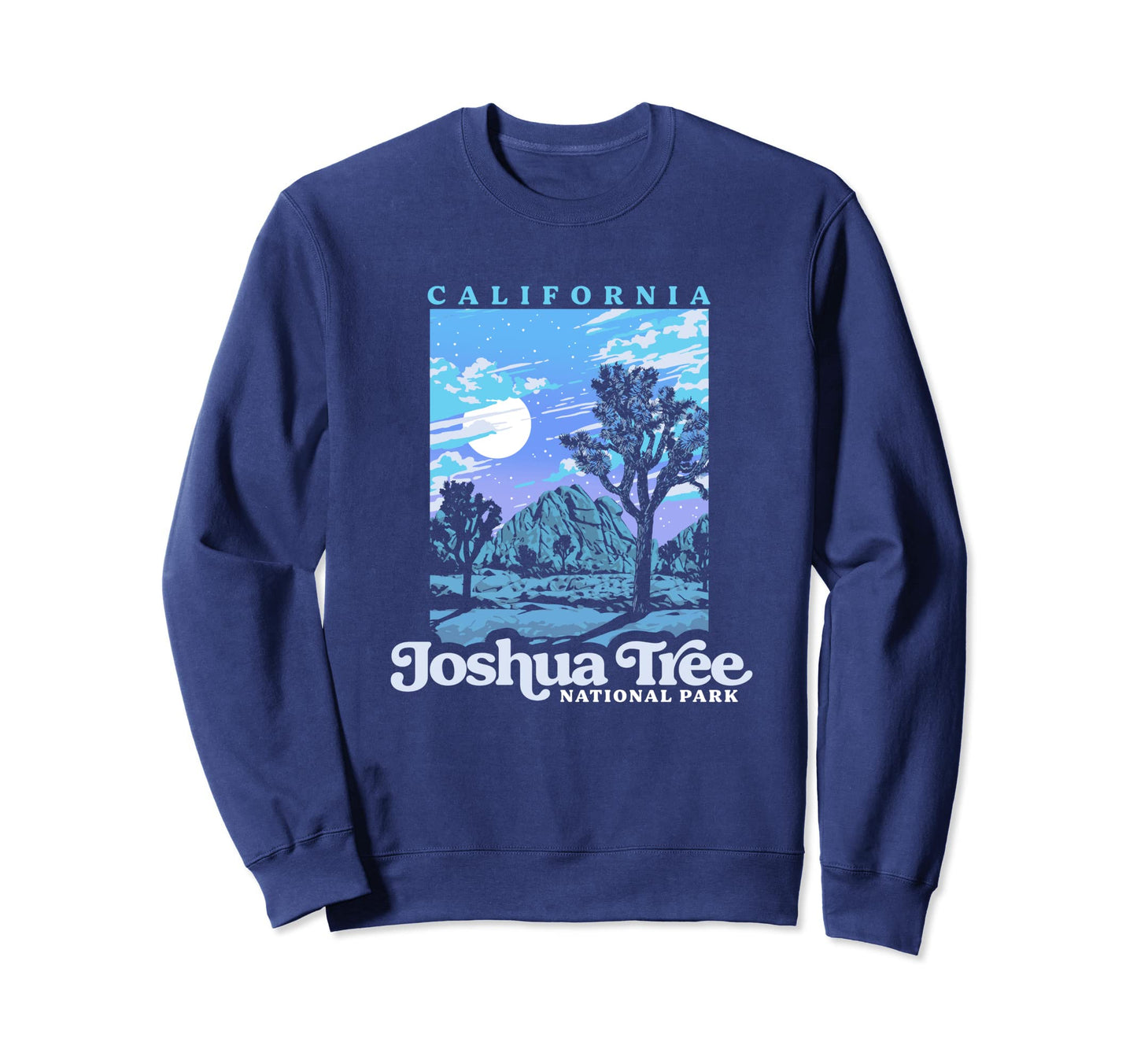 Joshua Tree National Park Night Sweatshirt - Novelty Apparel for Adults