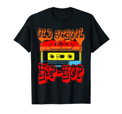 Old School Hip Hop T-Shirt - Graphic Print Men Women