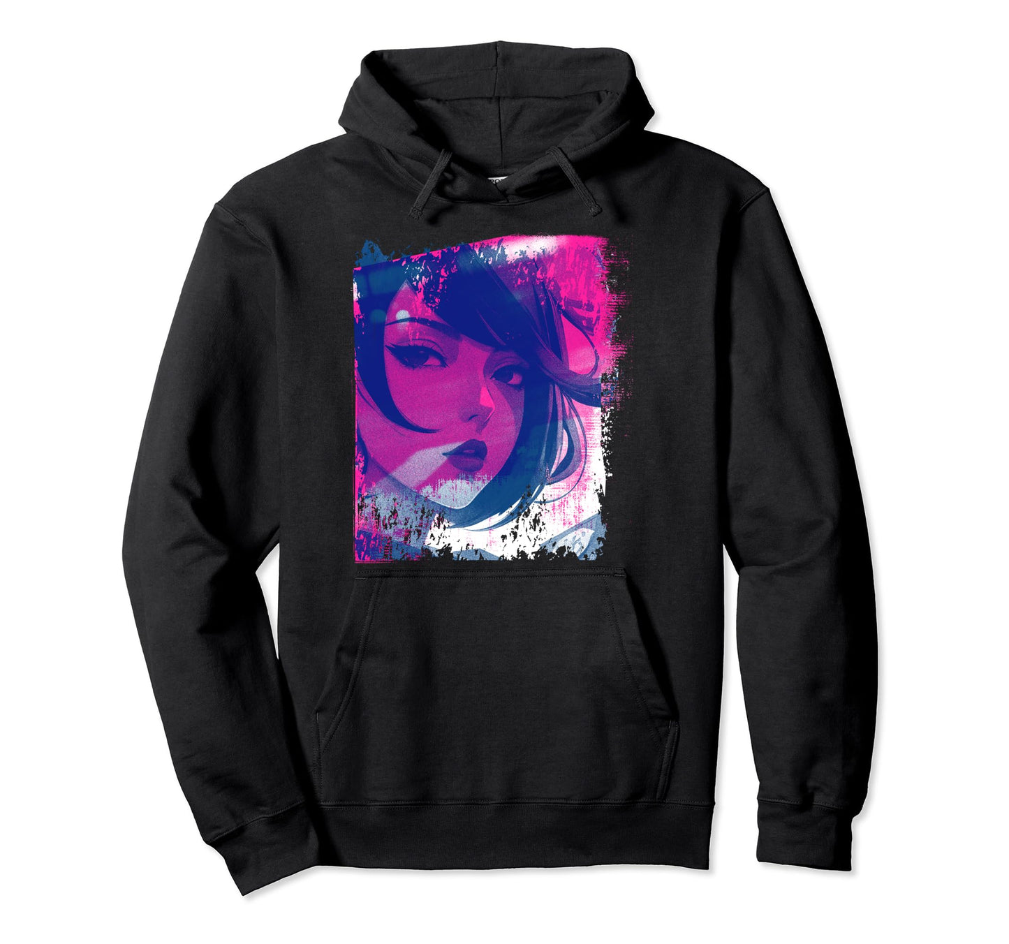 Vaporwave Egirl Aesthetic Anime Hoodie - Aesthetic Graphic Men Women