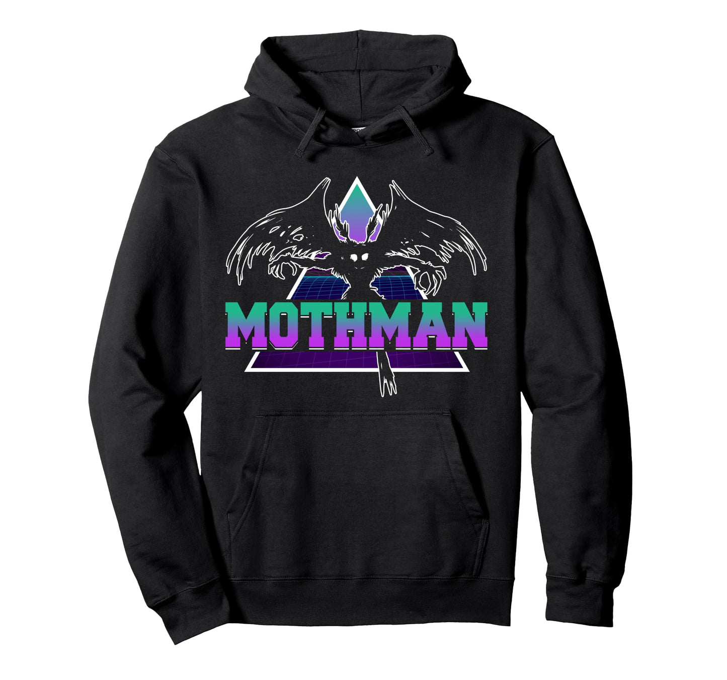Vaporwave Aesthetic Mothman Hoodie - Streetwear Style Men Women