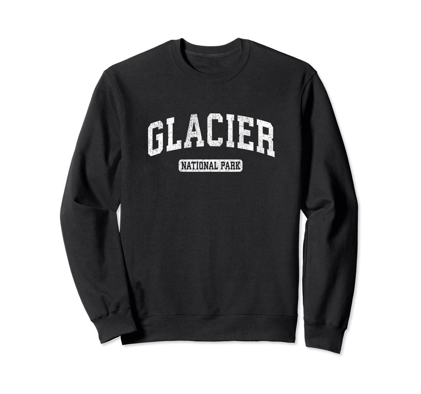 Glacier National Park Sports Sweatshirt - Custom Art Print for Adults