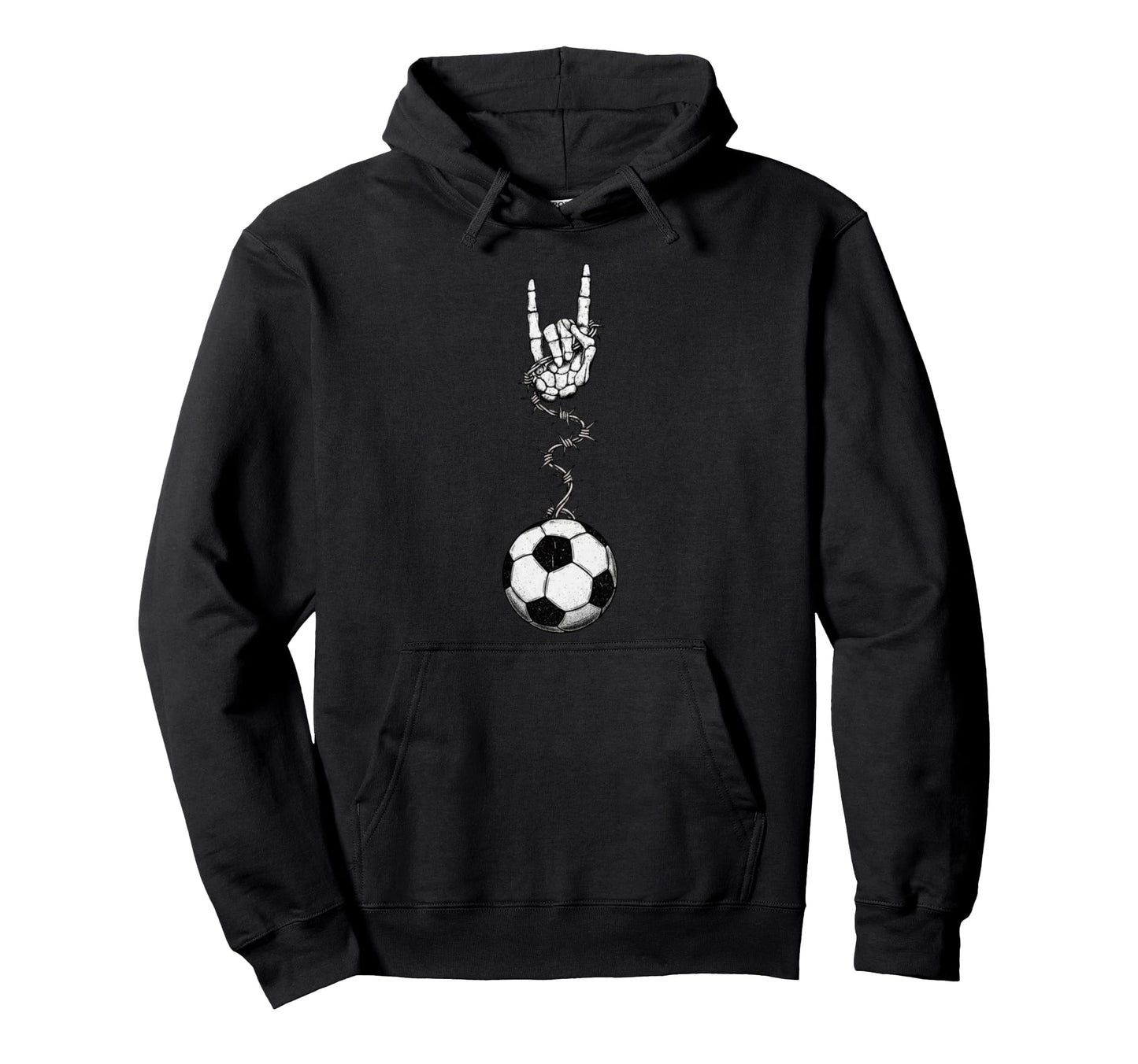 Soccer Player Coach Team 90S Alt Metal Hoodie - Custom Art Print Men Women