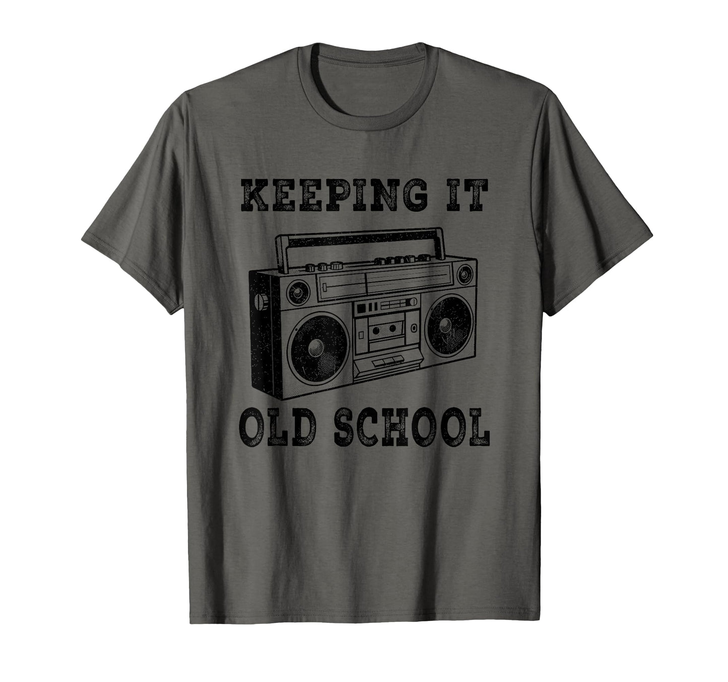 Keeping It Old School 80S 90S Hip Hop T-Shirt - Streetwear Style Men Women