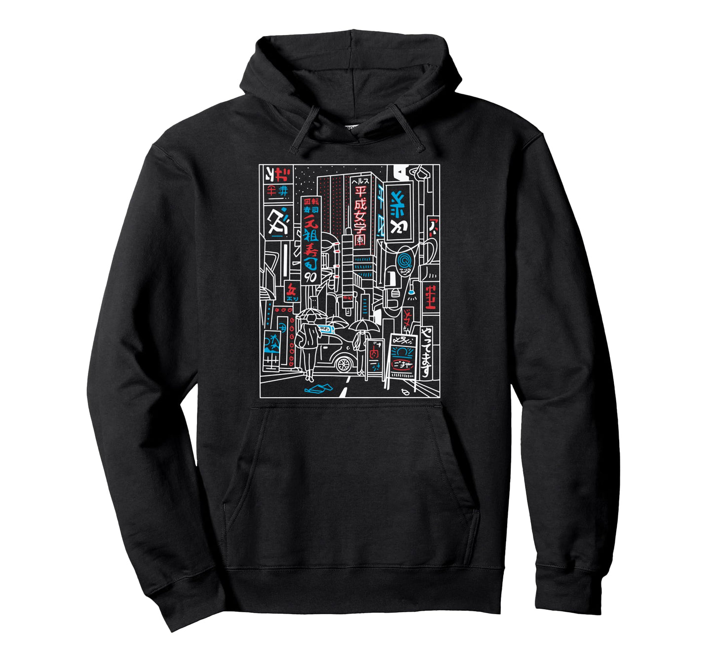 Vaporwave Aesthetic Japan 80S 90S Hoodie - Streetwear Style Men Women