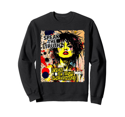 Punk Colorful 90S Urban Grunge Art Sweatshirt - Trendy Graphic Men Women