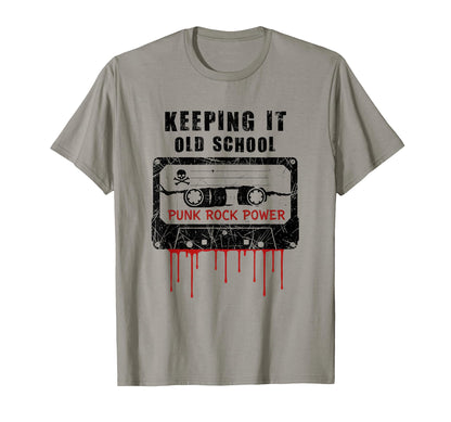 Keeping It Old School 80S 90S Hip Hop T-Shirt - Minimalist Print Unisex