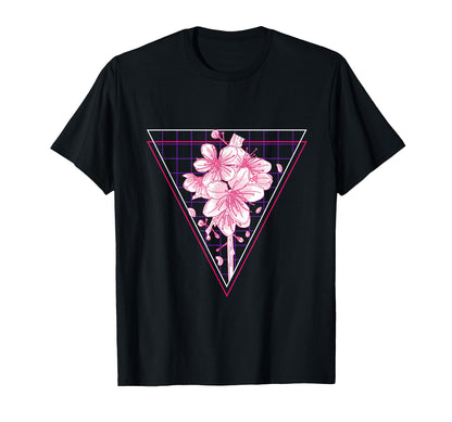 Japanese Cherry Blossom Sakura T-Shirt - Casual Everyday Wear Unisex