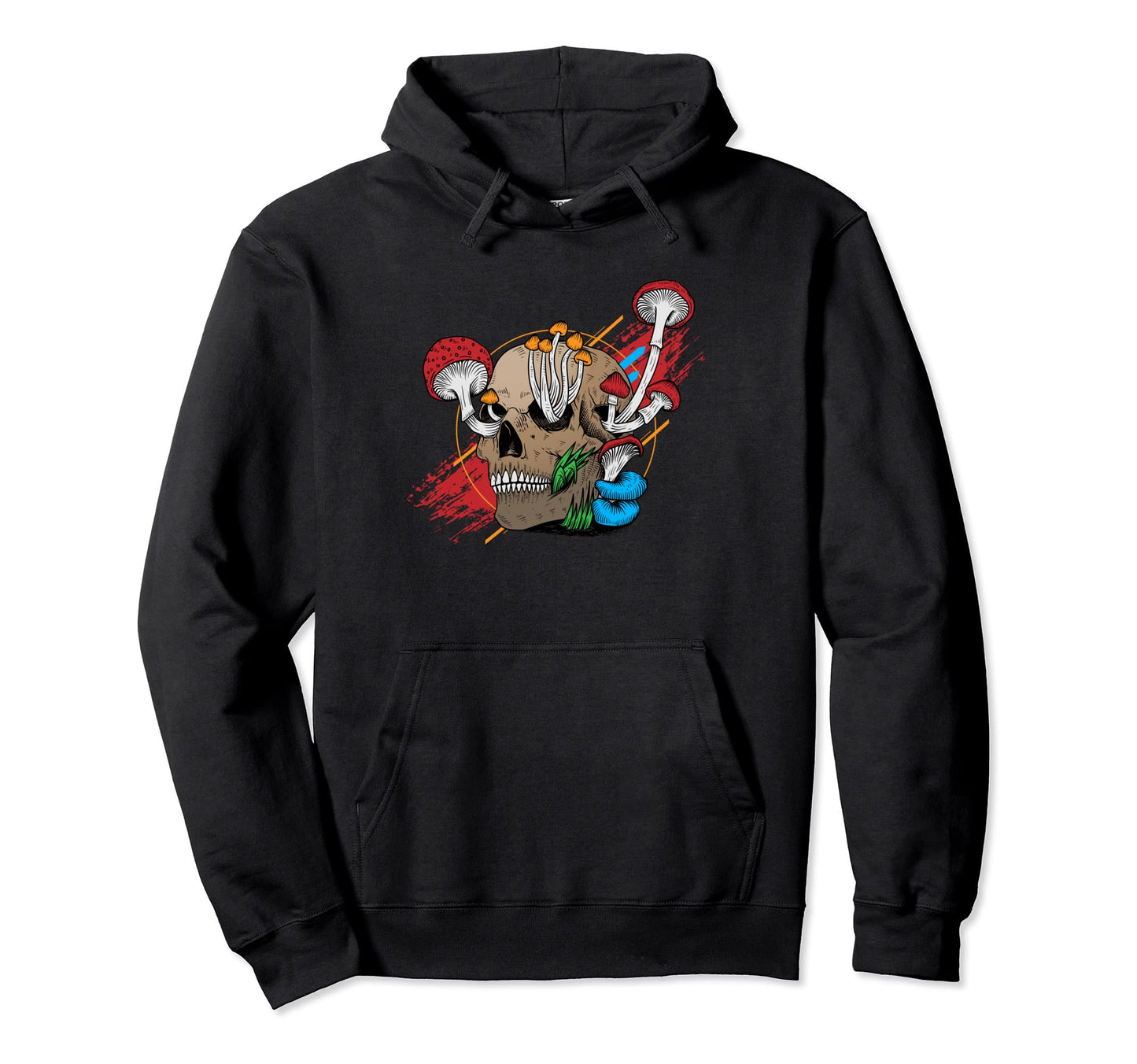 Gothic Aestethic And Vaporwave Hoodie - Minimalist Print Men Women