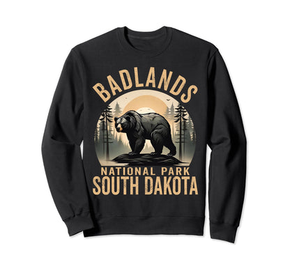 Badlands National Park South Sweatshirt - Casual Everyday Wear Unisex