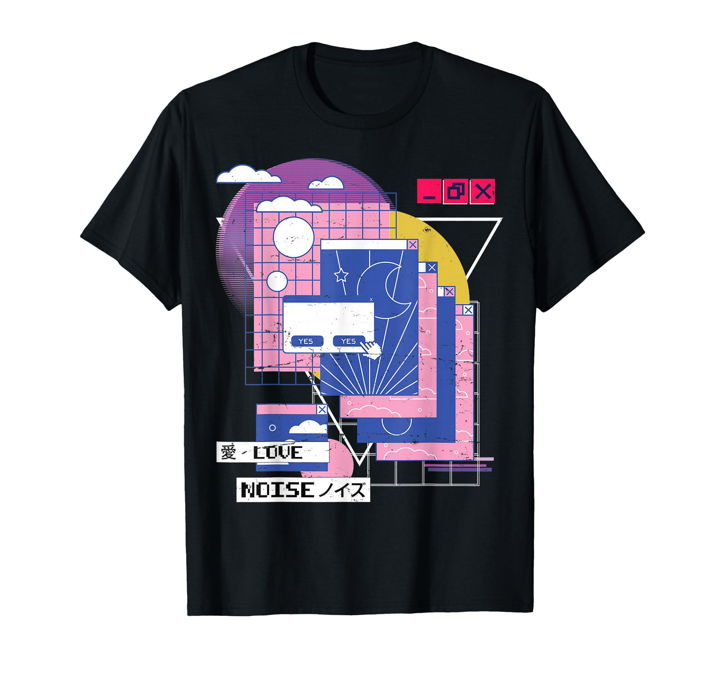 Vaporwave Aesthetic Japanese Korean T-Shirt - Custom Art Print Men Women
