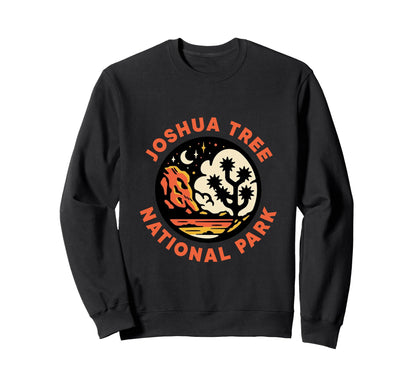 Joshua Tree National Park Night Sweatshirt - Custom Art Print Unisex