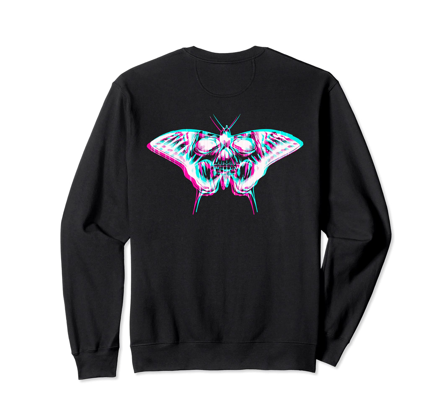 Aesthetic Pastel Goth Butterfly Sweatshirt - Novelty Apparel Men Women
