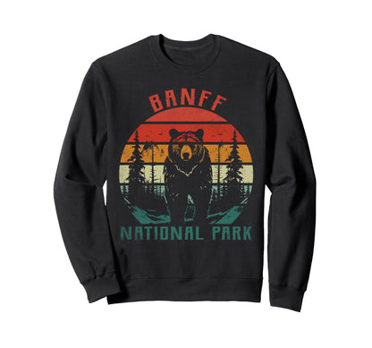 Banff National Park Canada Sweatshirt - Casual Everyday Wear Men Women