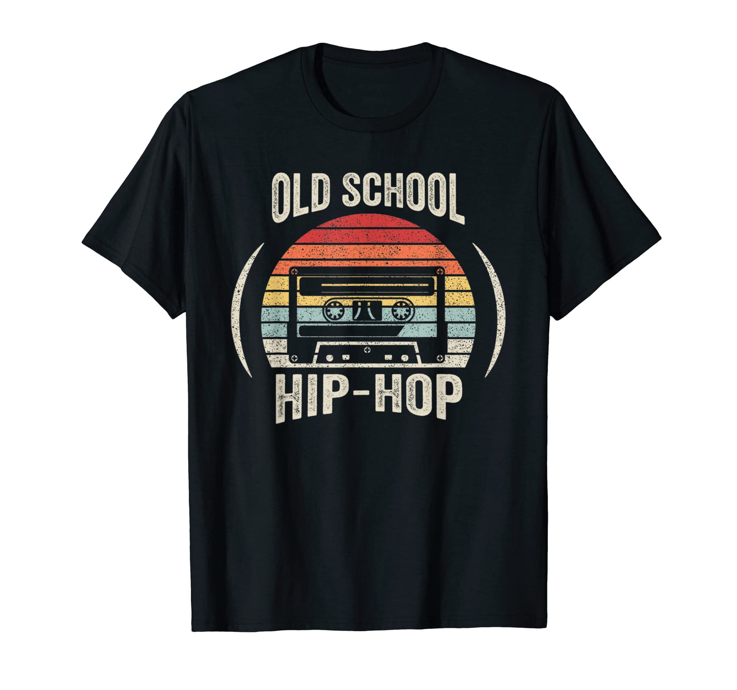 Old School Hip Hop 80S 90S Cassette T-Shirt - Unique Graphic for Adults