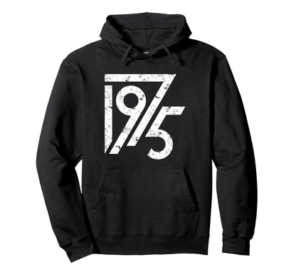 1975 Birthday Grunge Alternative Hoodie - Trendy Graphic for Adults