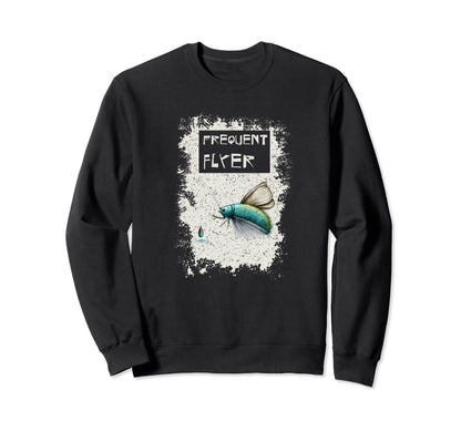 Funny Dad Joke Fly Fishing Sweatshirt - Casual Everyday Wear for Adults