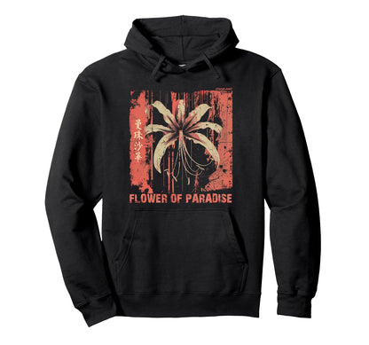 Red Spider Lily Japan Soft Grunge Hoodie - Custom Art Print Men Women