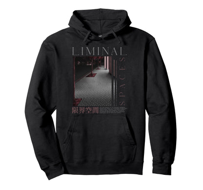 Liminal Aesthetic Vaporwave Japanese Hoodie - Trendy Graphic Men Women