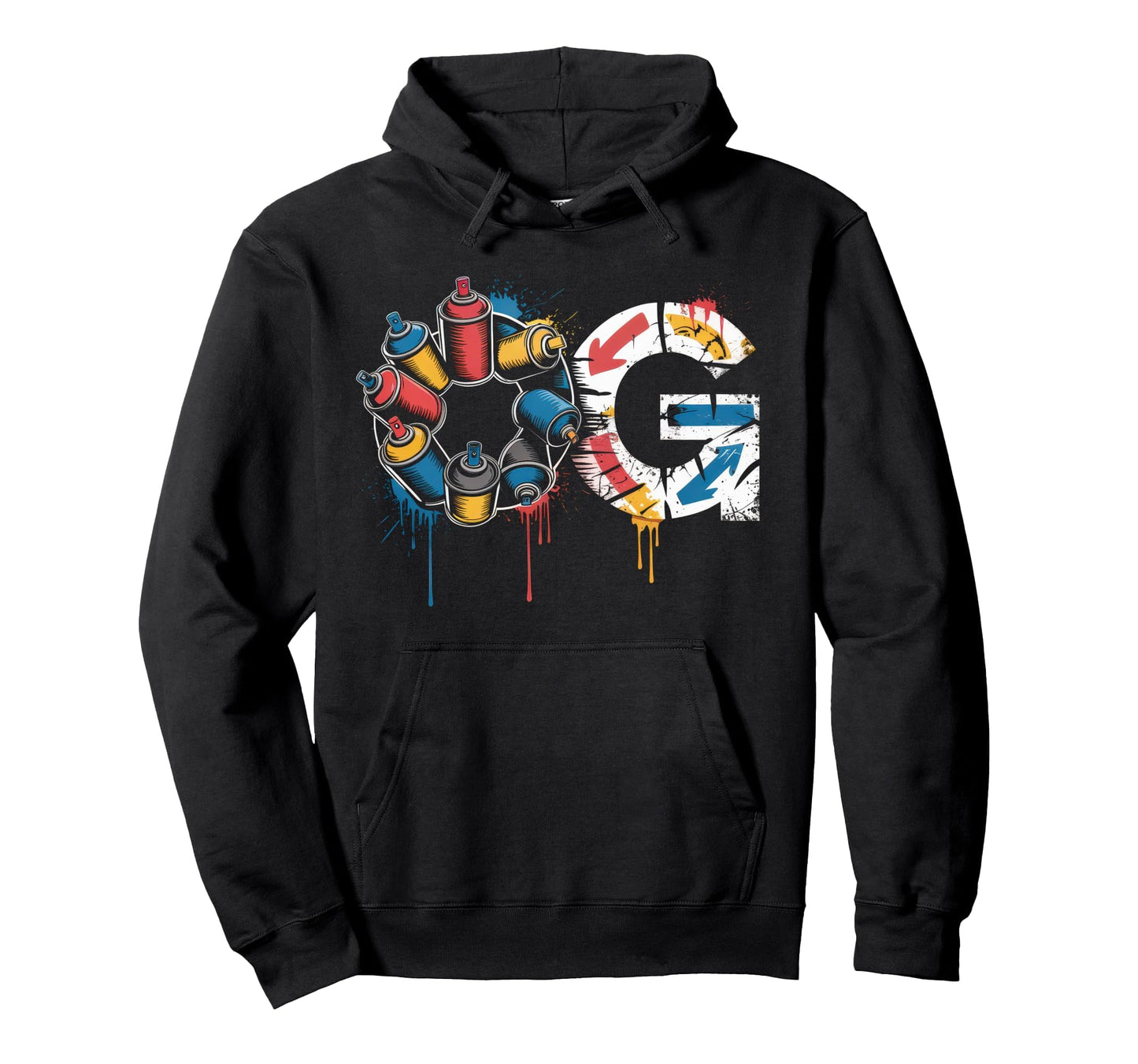 Old School Og Hip Hop Vinyl Cds Tapes Hoodie - Aesthetic Graphic Men Women