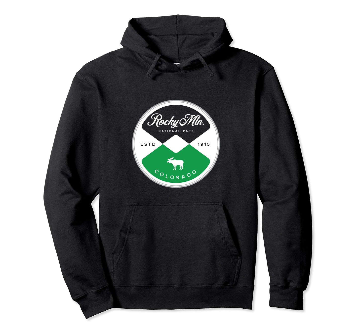 Rocky Mountain National Park Colorado Hoodie - Trendy Graphic Men Women
