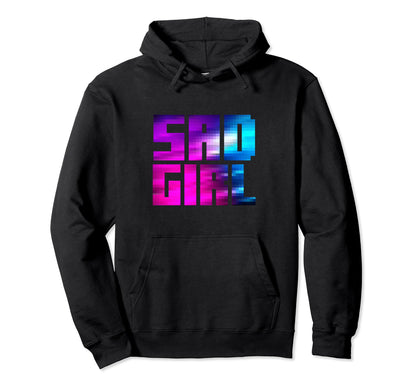 Sad Aesthetic Vaporwave Hoodie - Custom Art Print Unisex