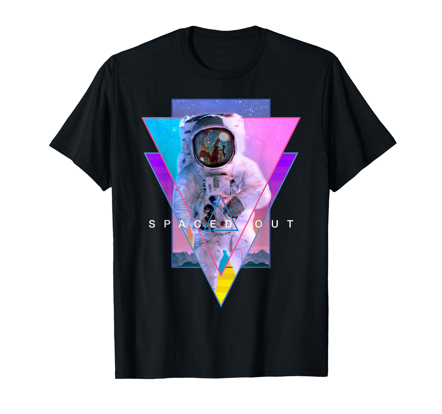 Astronaut Spaced Out Aesthetic T-Shirt - Aesthetic Graphic Unisex