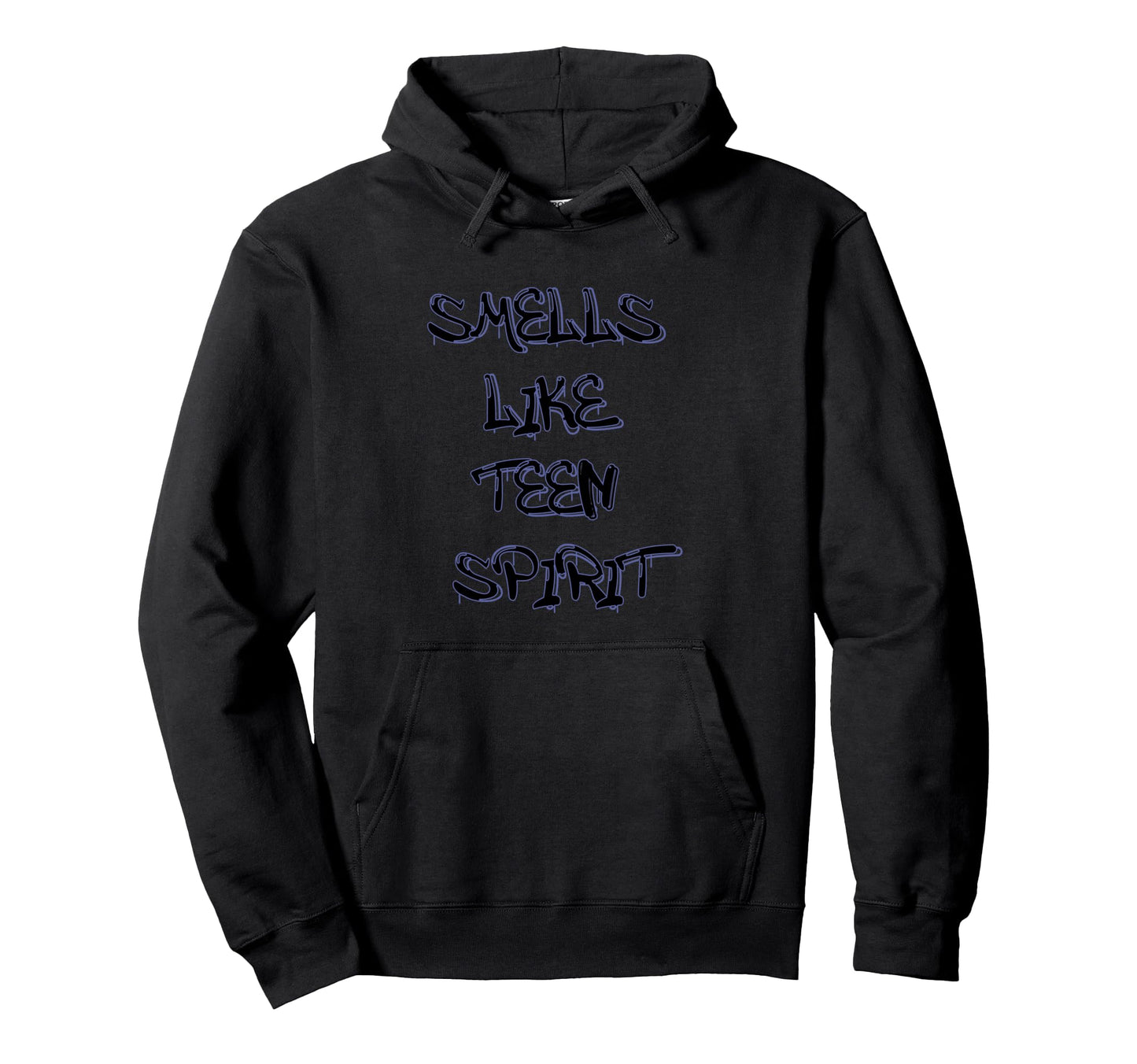 Smells Like Teen Spirit Iconic Grunge Hoodie - Fun Novelty Design Unisex