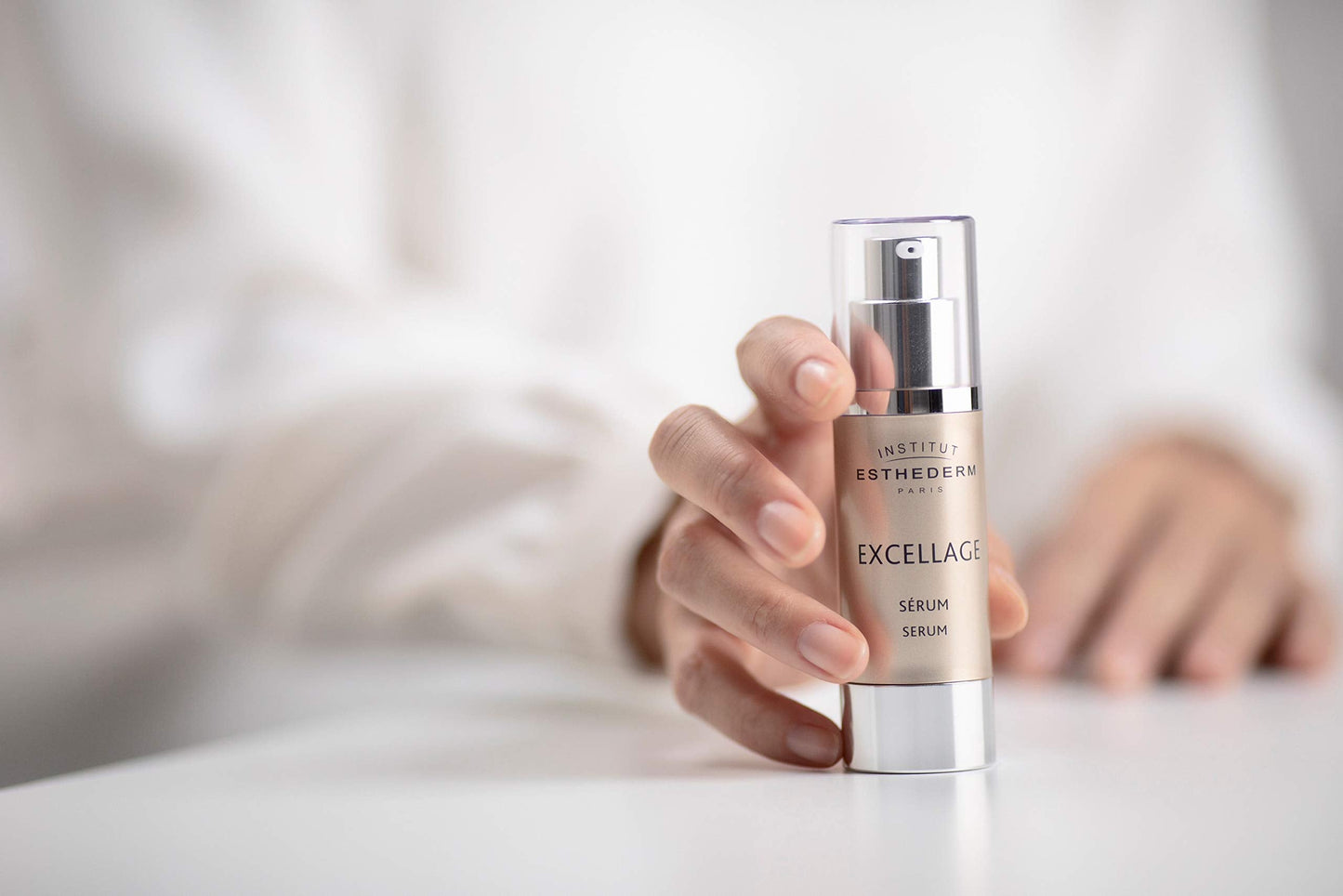 Esthederm Excellage Serum - Anti-Aging Face Serum for Firming, Nourishing, and Radiant Skin