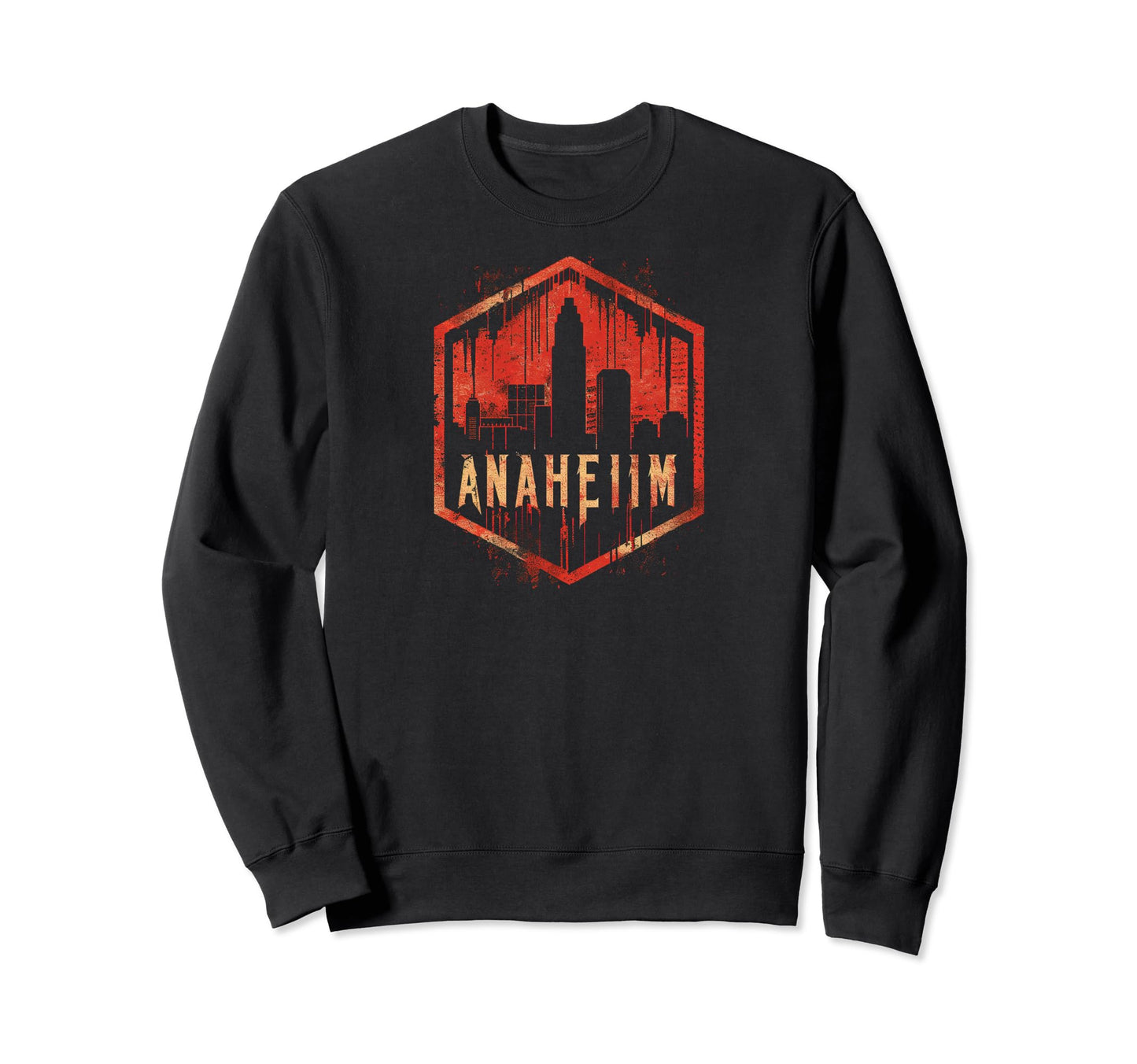 Anaheim Grit 90S Grunge Urbandecay Sweatshirt - Unique Graphic for Adults