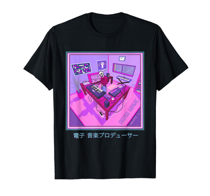 Japanese Electronic Music Producer T-Shirt - Unique Graphic Men Women