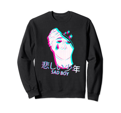 Japanese 90S Minimal Soft Grunge Sweatshirt - Casual Everyday Wear Unisex