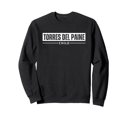 Torres Del Paine National Sweatshirt - Casual Everyday Wear for Adults