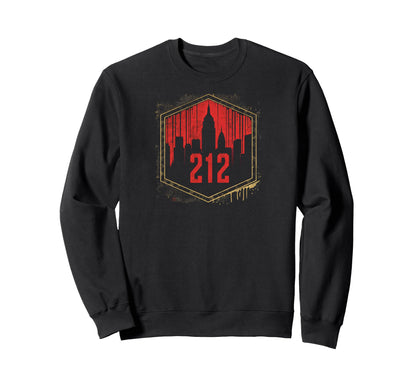 212 Grit 90S Grunge Urbandecay Mens Sweatshirt - Unique Graphic Men Women