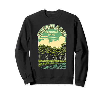 Everglades National Park Park Sweatshirt - Minimalist Print Unisex