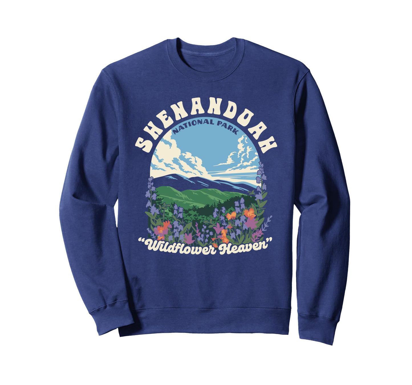 Shenandoah National Park Sweatshirt - Custom Art Print Men Women