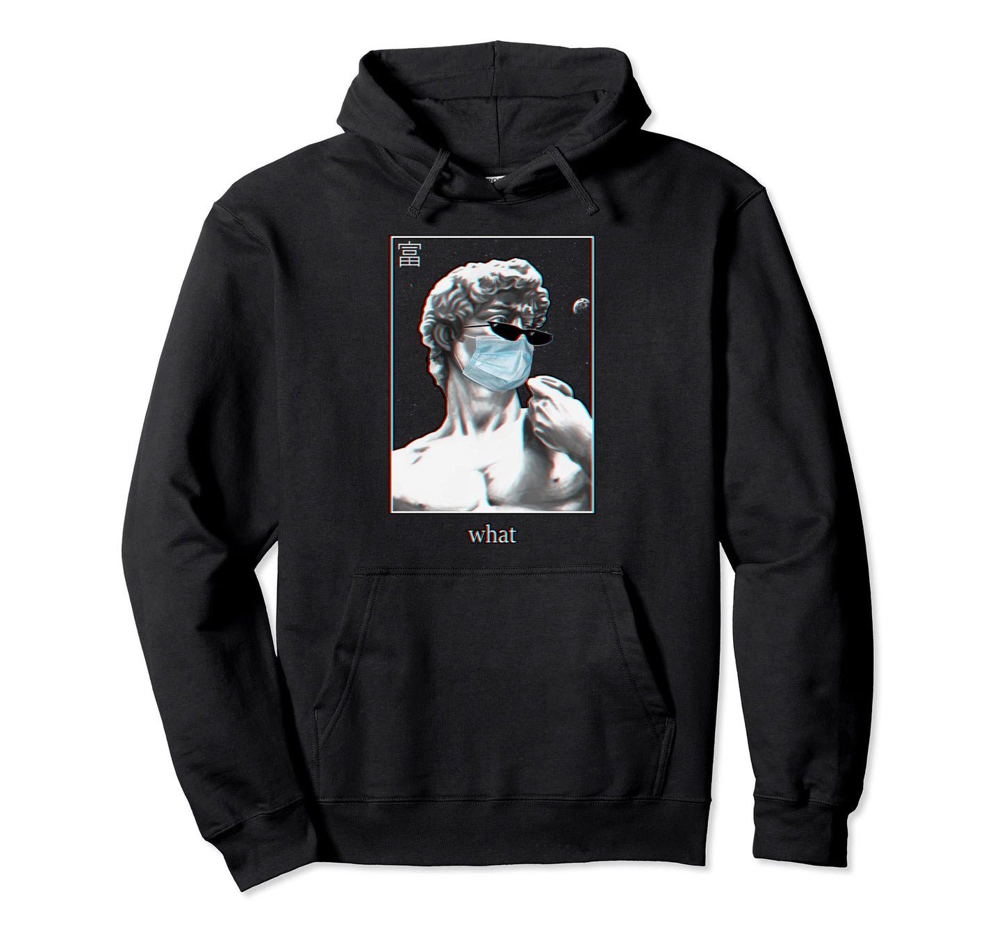 Michelangelo Japan E E Vaporwave Aesthetic Hoodie - Custom Art Print Unisex