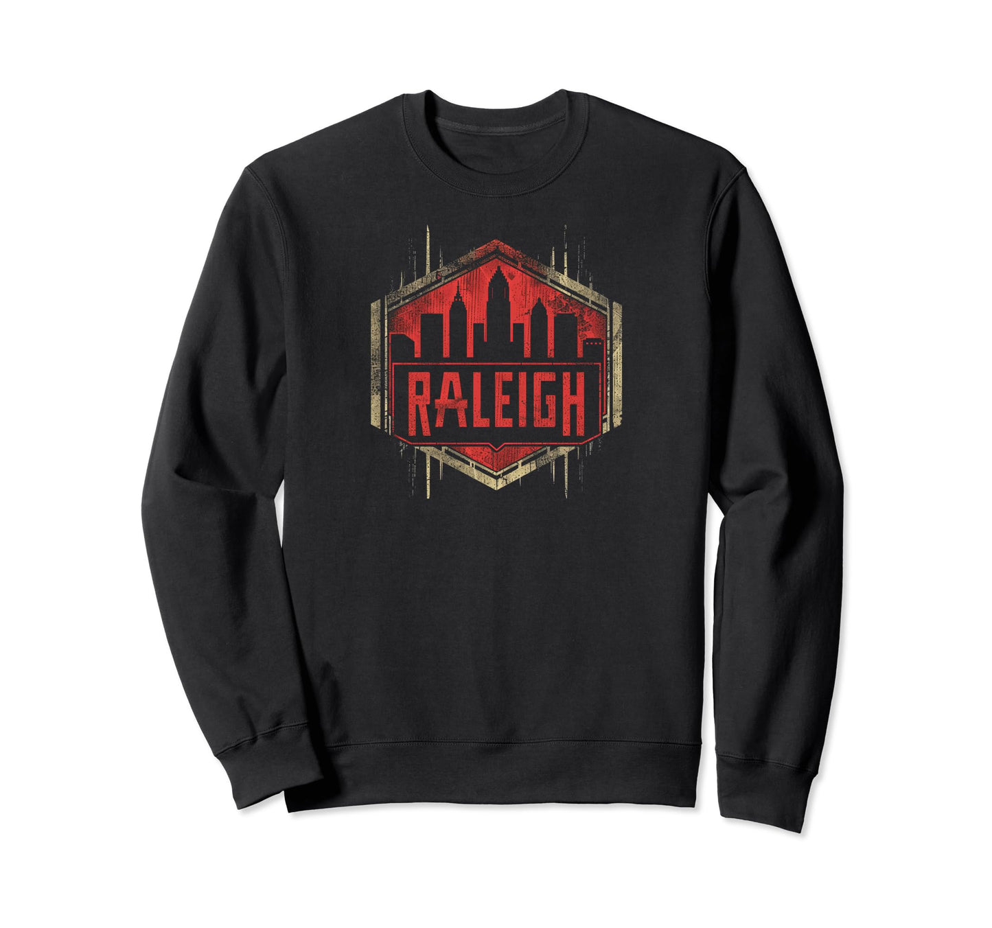 Raleigh Grit 90S Grunge Urbandecay Sweatshirt - Trendy Graphic Men Women