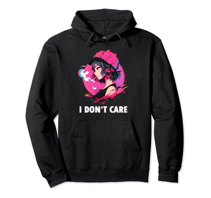 Aesthetic Vaporwave Sad Face Japanese Anime Hoodie - Trendy Graphic Unisex