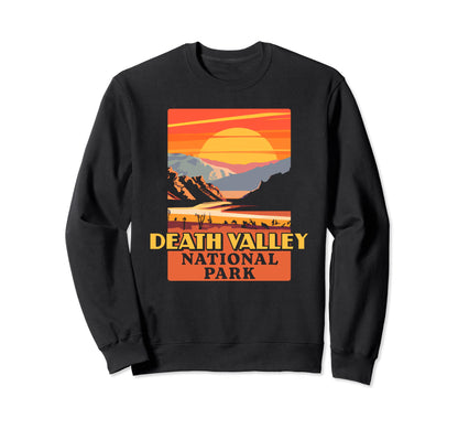 Death Valley National Park California Sweatshirt - Unique Graphic Unisex