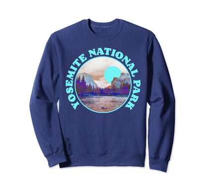 Yosemite Valley National Park Sweatshirt - Casual Everyday Wear Unisex