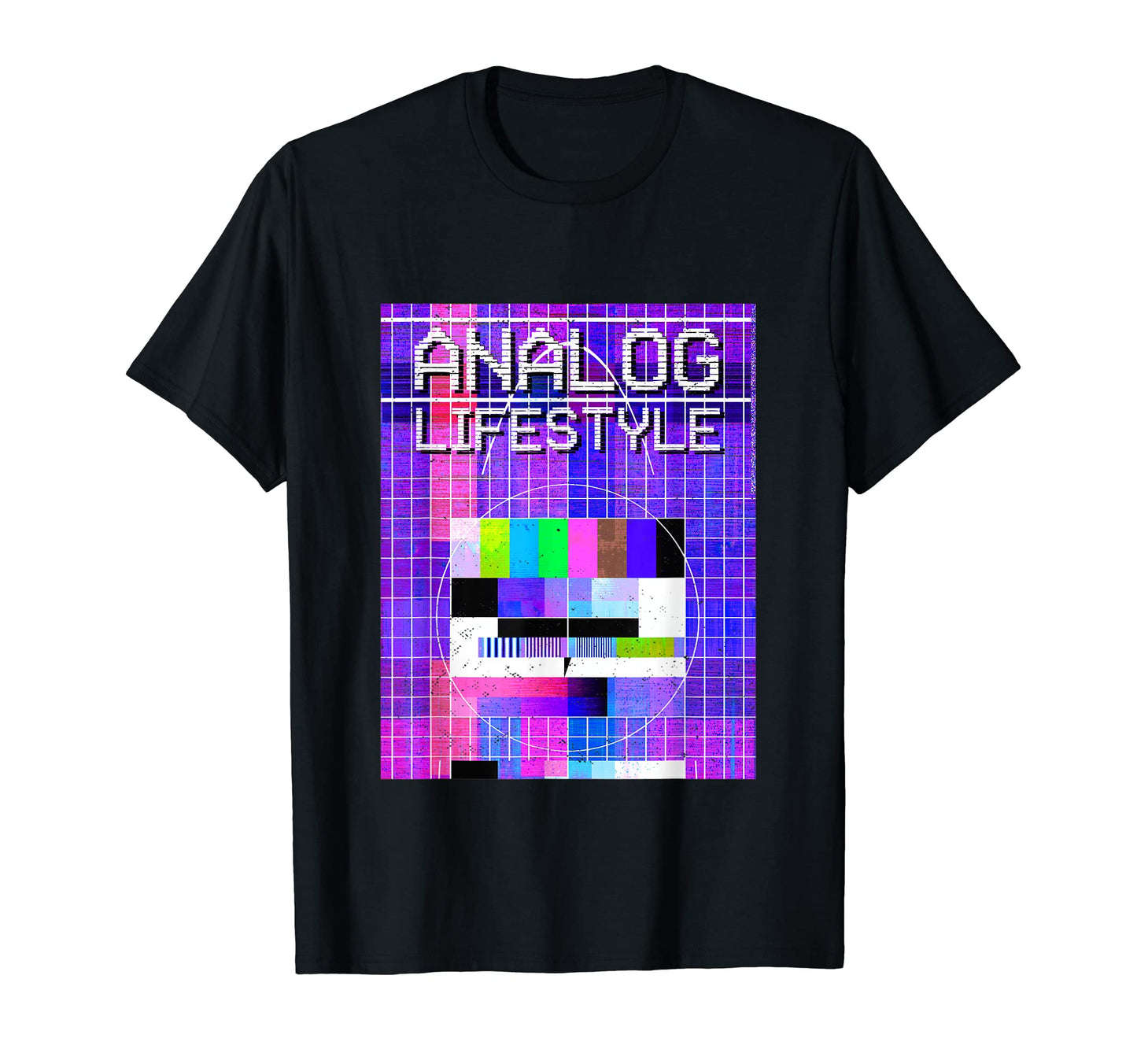 Analog Lifestyle Vaporwave Aesthetic T-Shirt - Novelty Apparel Unisex