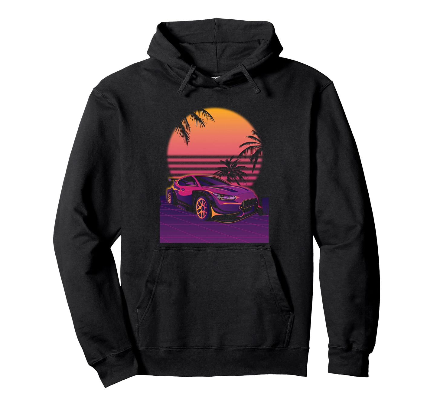 Aesthetic Synthwave Retrowave Vaporwave Hoodie - Trendy Graphic Men Women