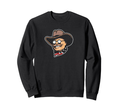 Teddy Roosevelt Rough Rider Sweatshirt - Custom Art Print Men Women