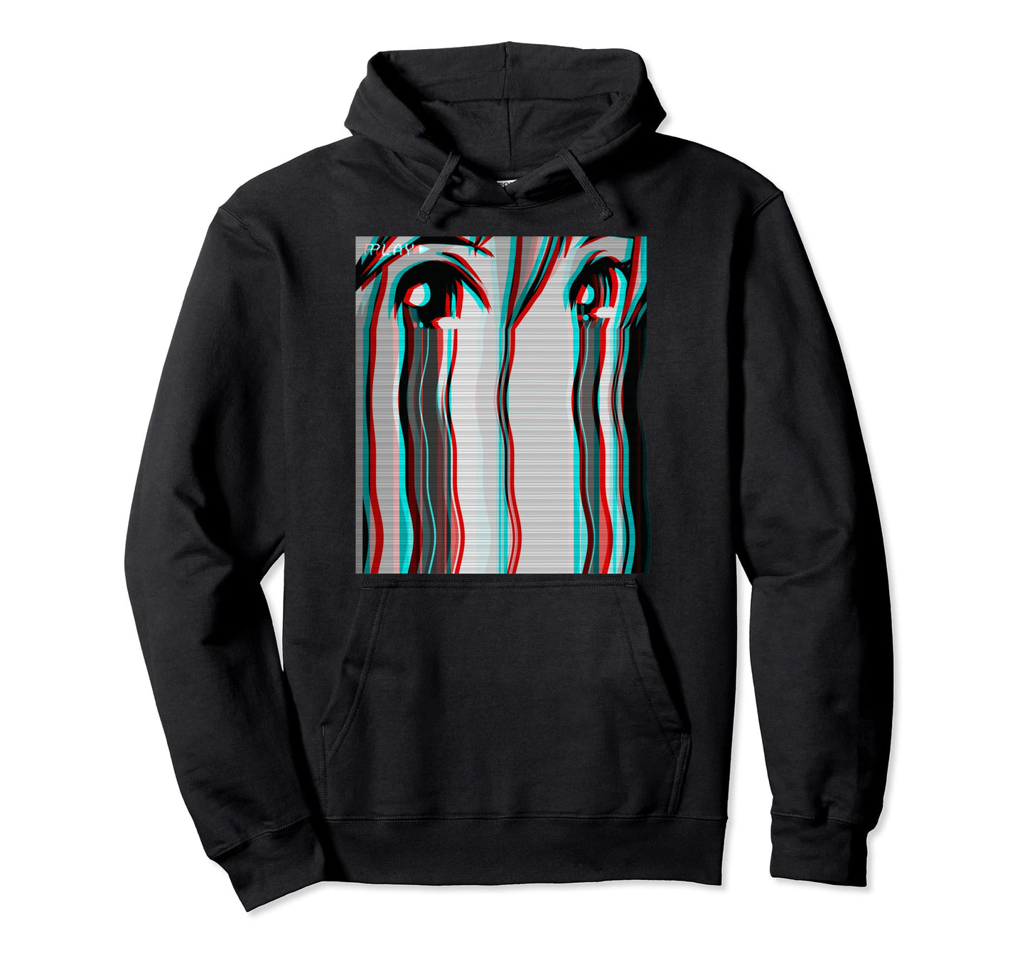 Sad Anime Harajuku Vaporwave Hoodie - Casual Everyday Wear Unisex