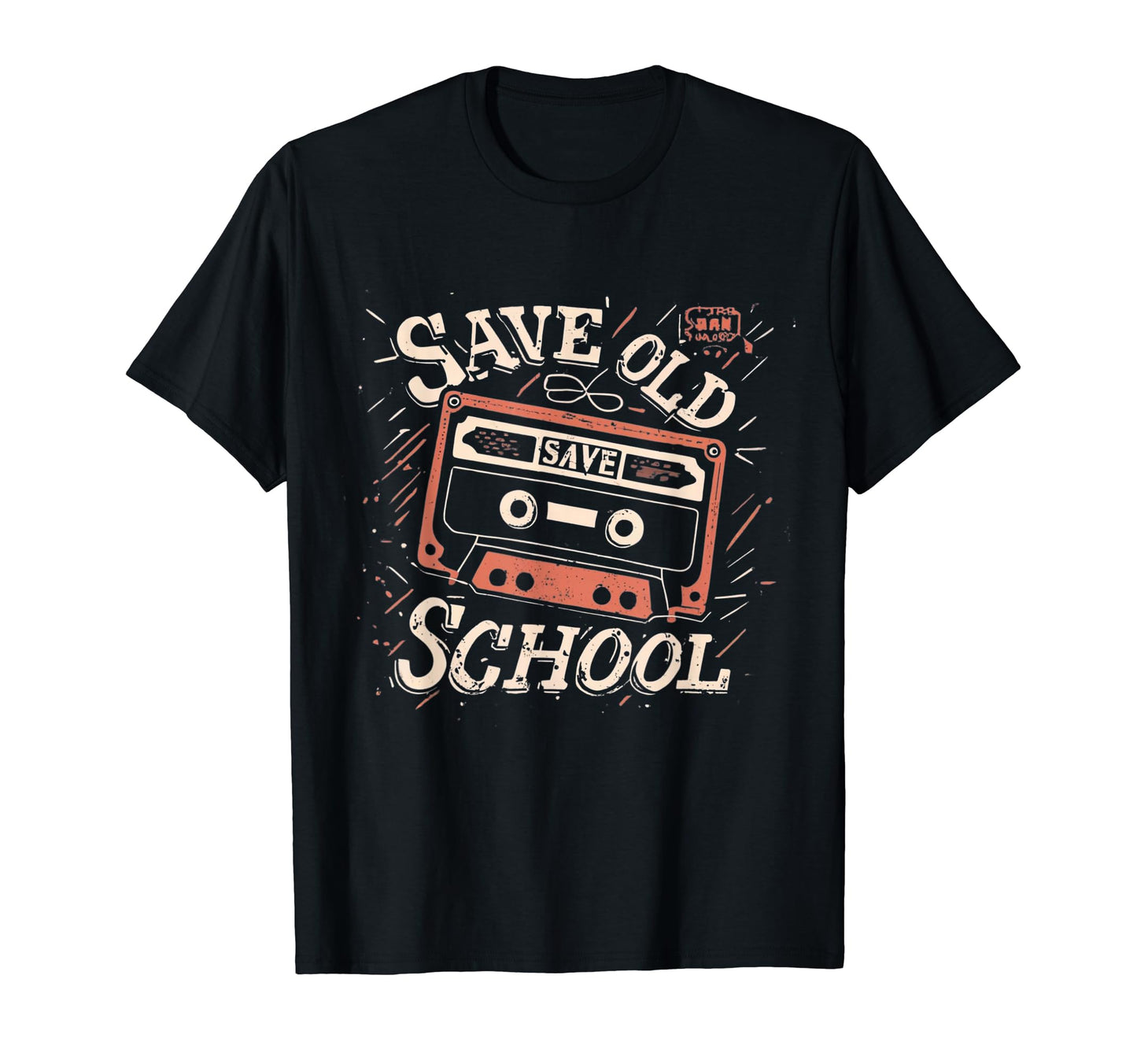 Old School Hip Hop 80S 90S Mixtape T-Shirt - Casual Everyday Wear Men Women