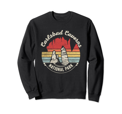 Carlsbad Caverns National Park Sweatshirt - Aesthetic Graphic Men Women