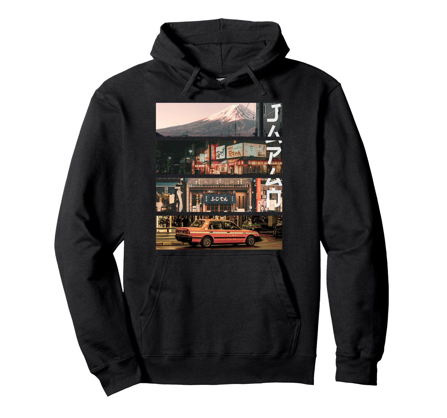 Aesthetic Vaporwave Japan 80S 90S Hoodie - Casual Everyday Wear for Adults